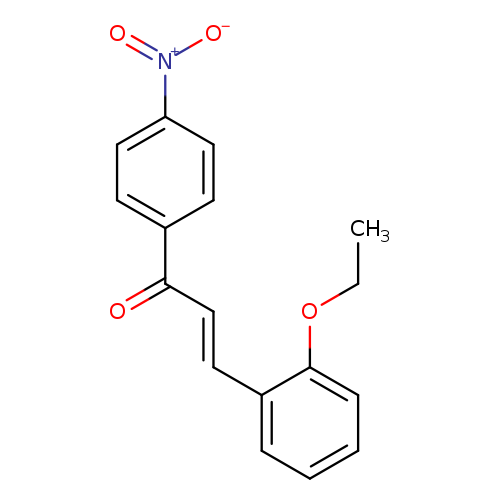 (2E)-3-(2-ethoxyphenyl)-1-(4-nitrophenyl)prop-2-en-1-one