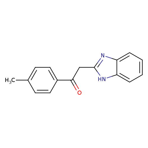 2-(1H-1,3-benzodiazol-2-yl)-1-(4-methylphenyl)ethan-1-one