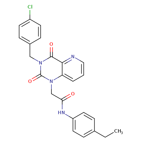 2-{3-[(4-chlorophenyl)methyl]-2,4-dioxo-1H,2H,3H,4H-pyrido[3,2-d]pyrimidin-1-yl}-N-(4-ethylphenyl)acetamide