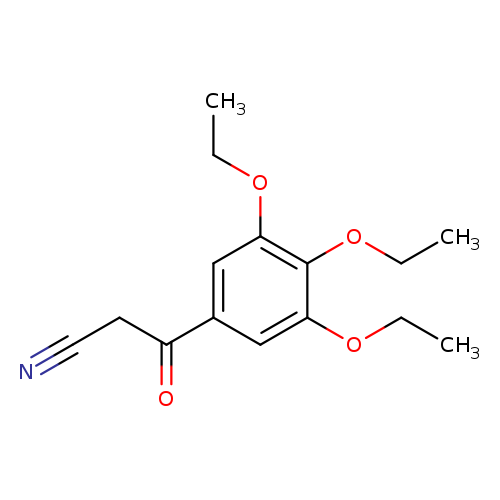 3,4,5-Triethoxybenzoylacetonitrile