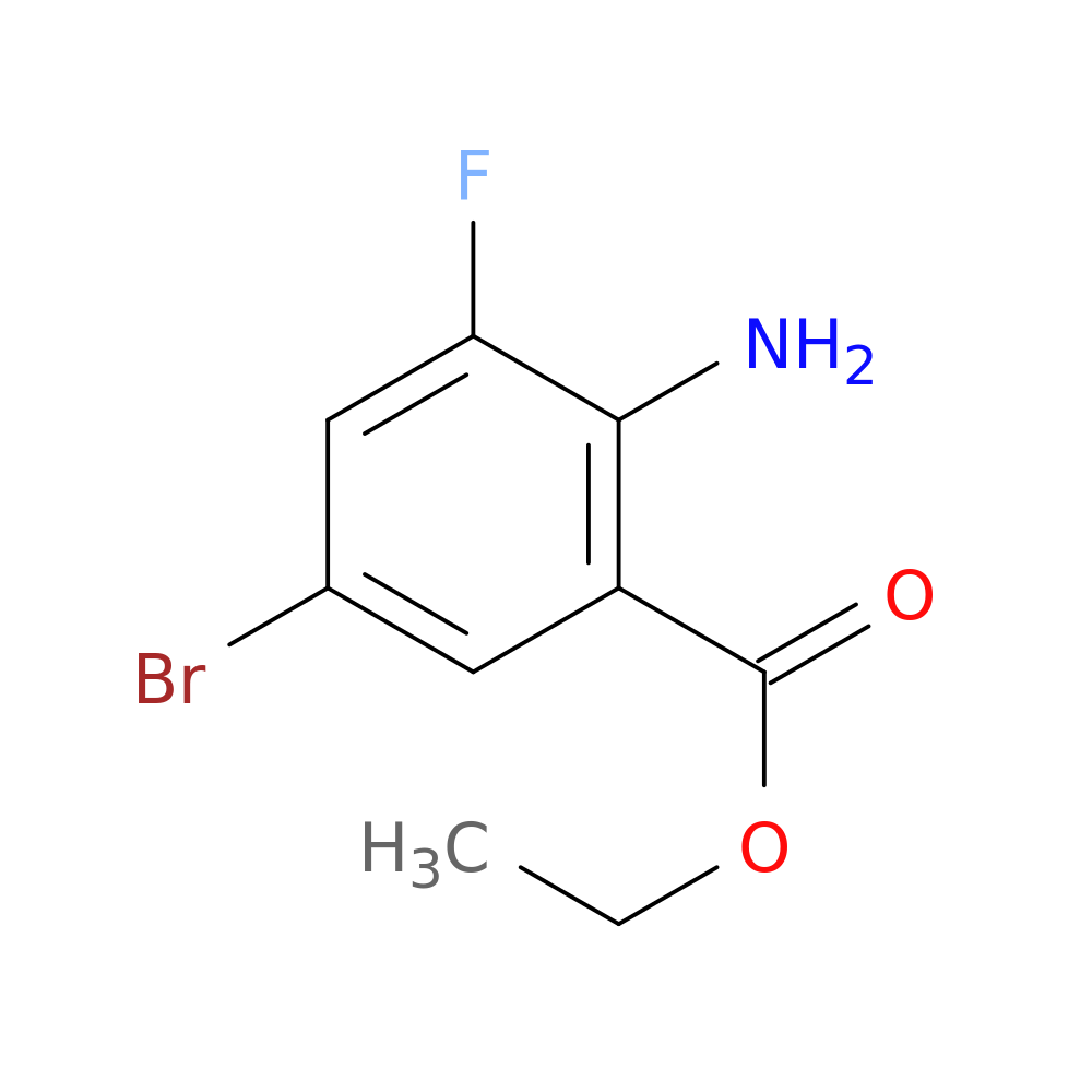 Ethyl 2-amino-5-bromo-3-fluorobenzoate