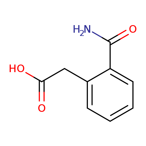 2-(2-carbamoylphenyl)acetic acid