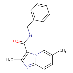 N-benzyl-2,6-dimethylimidazo[1,2-a]pyridine-3-carboxamide