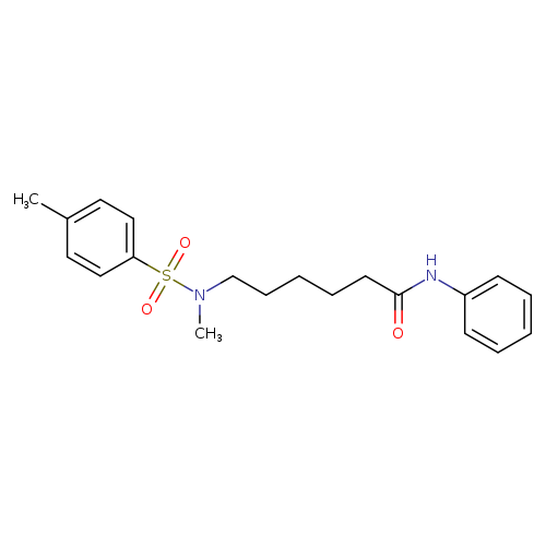 6-(N-methyl4-methylbenzenesulfonamido)-N-phenylhexanamide