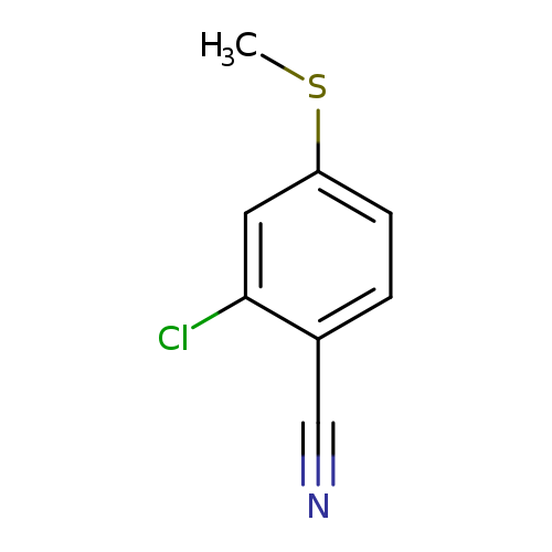 2-chloro-4-(methylsulfanyl)benzonitrile