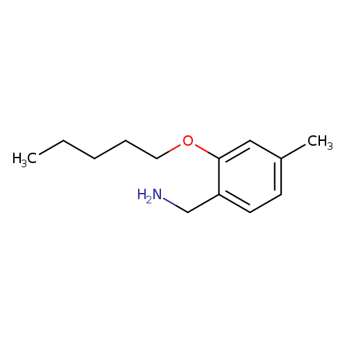 [4-methyl-2-(pentyloxy)phenyl]methanamine