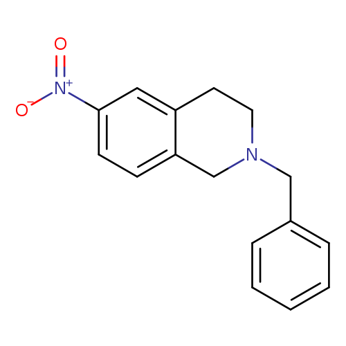 Isoquinoline, 1,2,3,4-tetrahydro-6-nitro-2-(phenylmethyl)-