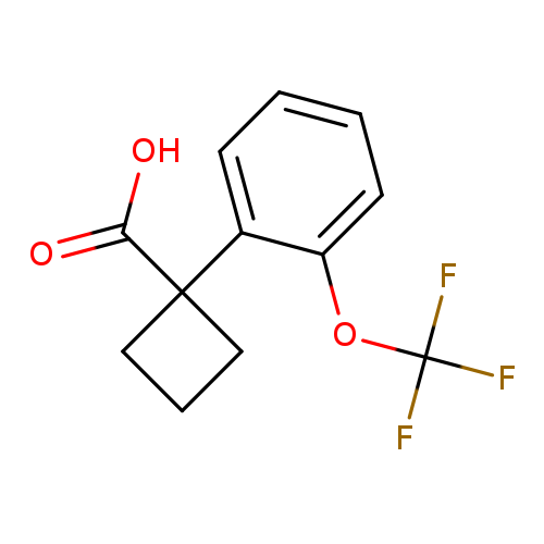 1-(2-(trifluoromethoxy)phenyl)cyclobutanecarboxylic acid