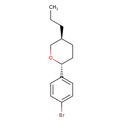 trans-2-(4-Bromophenyl)-5-propyltetrahydro-2H-pyran