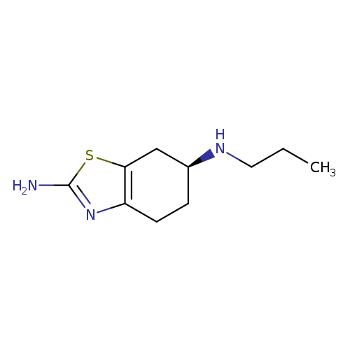 (6S)-6-N-propyl-4,5,6,7-tetrahydro-1,3-benzothiazole-2,6-diamine