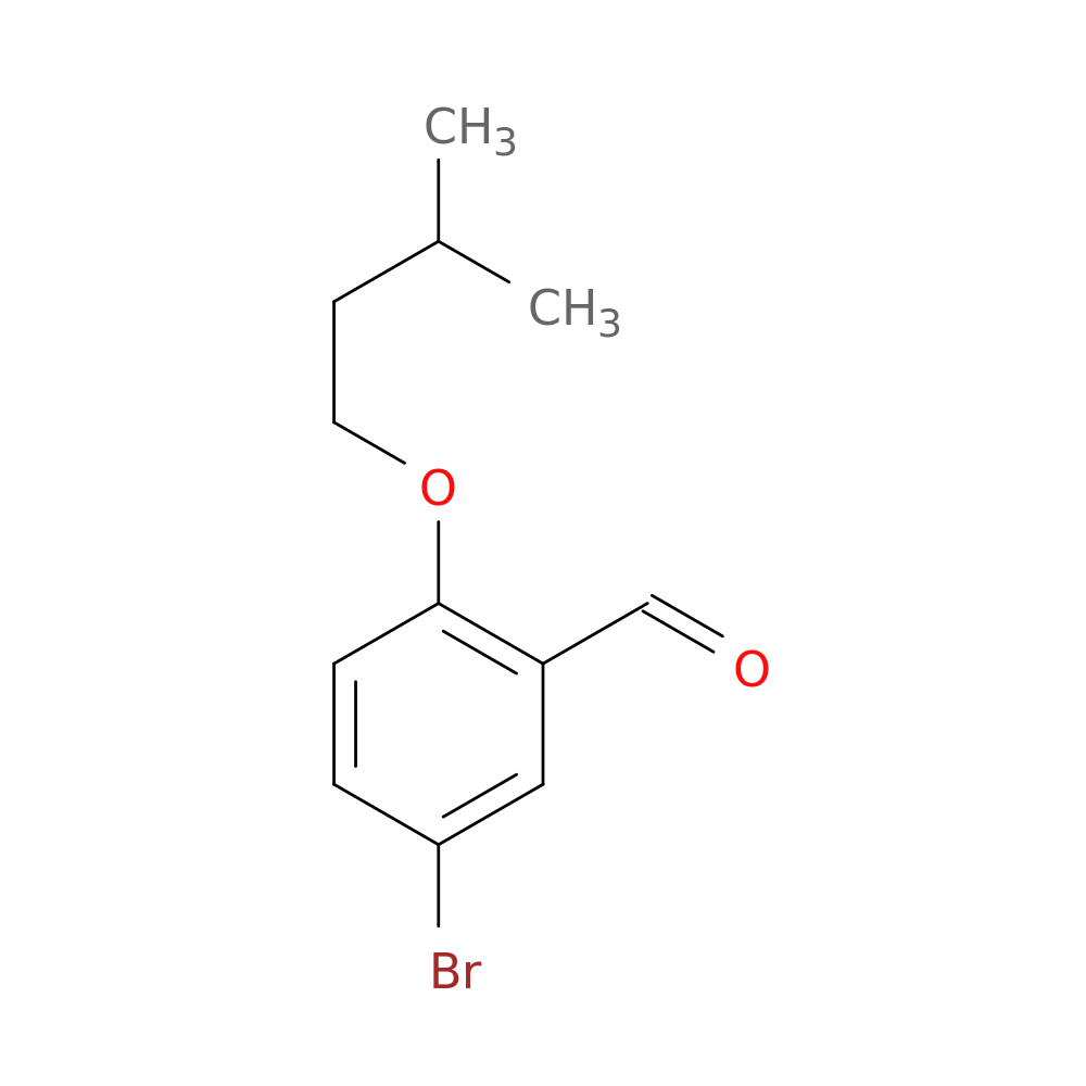5-Bromo-2-(3-methylbutoxy)benzaldehyde