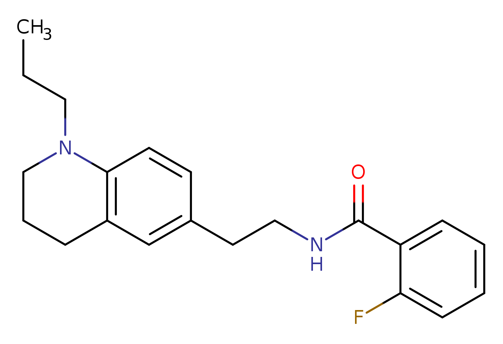 2-fluoro-N-[2-(1-propyl-1,2,3,4-tetrahydroquinolin-6-yl)ethyl]benzamide