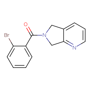 6-(2-bromobenzoyl)-5H,6H,7H-pyrrolo[3,4-b]pyridine