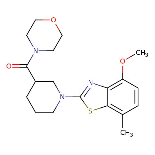 4-methoxy-7-methyl-2-[3-(morpholine-4-carbonyl)piperidin-1-yl]-1,3-benzothiazole