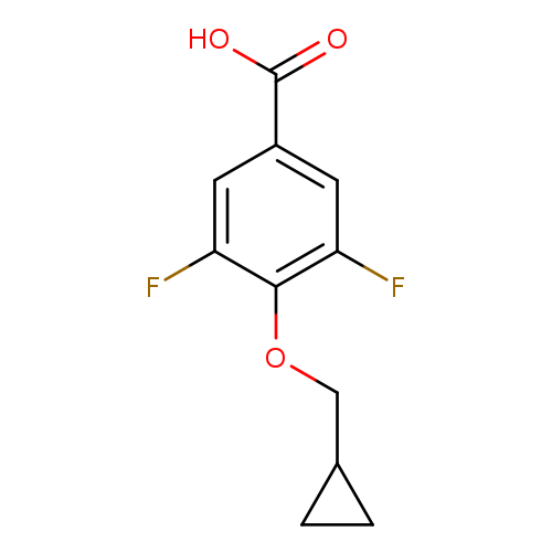 4-(Cyclopropylmethoxy)-3,5-difluorobenzoic acid