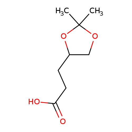 3-(2,2-dimethyl-1,3-dioxolan-4-yl)propanoic acid