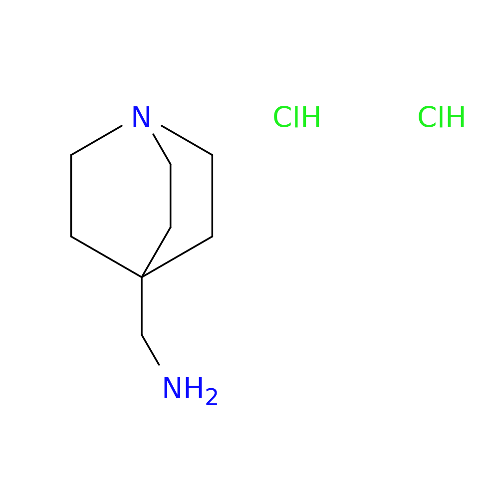(1-Azabicyclo[2.2.2]oct-4-ylmethyl)amine dihydrochloride