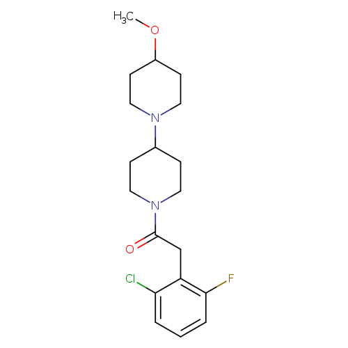 2-(2-chloro-6-fluorophenyl)-1-{4-methoxy-[1,4'-bipiperidine]-1'-yl}ethan-1-one