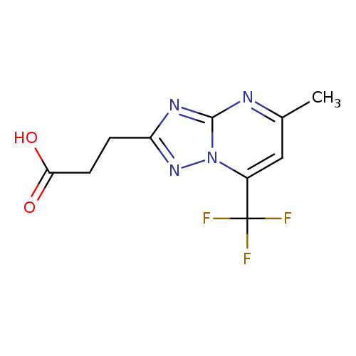 3-(5-Methyl-7-(trifluoromethyl)-[1,2,4]triazolo[1,5-a]pyrimidin-2-yl)propanoic acid
