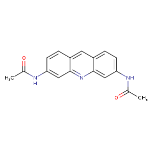 Acetamide, N,N'-3,6-acridinediylbis-