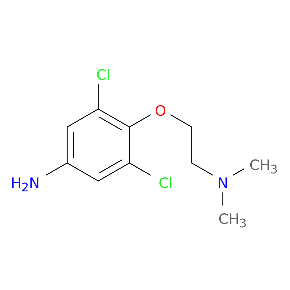 3,5-dichloro-4-[2-(dimethylamino)ethoxy]aniline