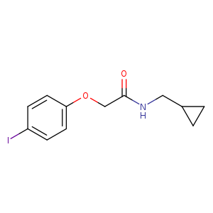 N-(cyclopropylmethyl)-2-(4-iodophenoxy)acetamide