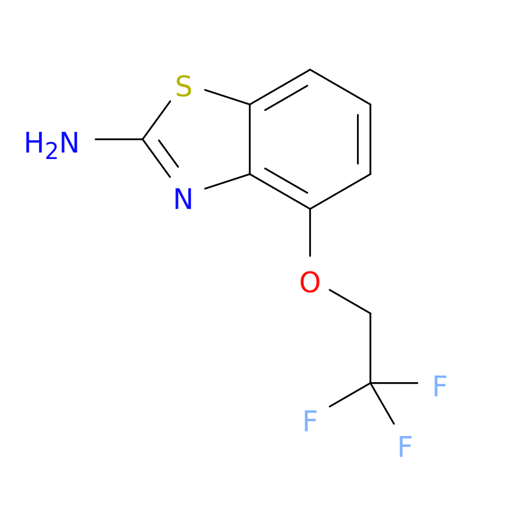 4-(2,2,2-trifluoroethoxy)-1,3-benzothiazol-2-amine