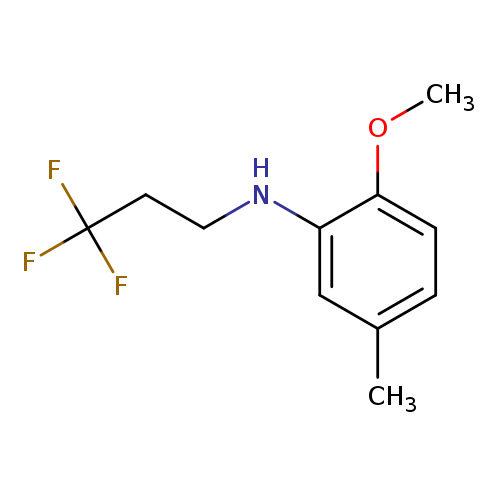 2-methoxy-5-methyl-N-(3,3,3-trifluoropropyl)aniline