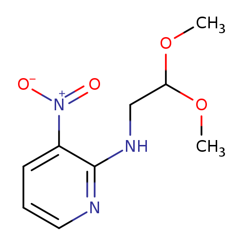 N-(2,2-Dimethoxyethyl)-3-nitropyridin-2-amine