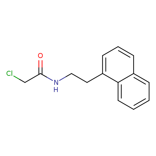 2-chloro-N-[2-(naphthalen-1-yl)ethyl]acetamide