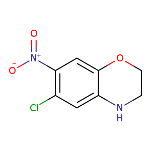 6-Chloro-7-nitro-3,4-dihydro-2H-benzo[b][1,4]oxazine