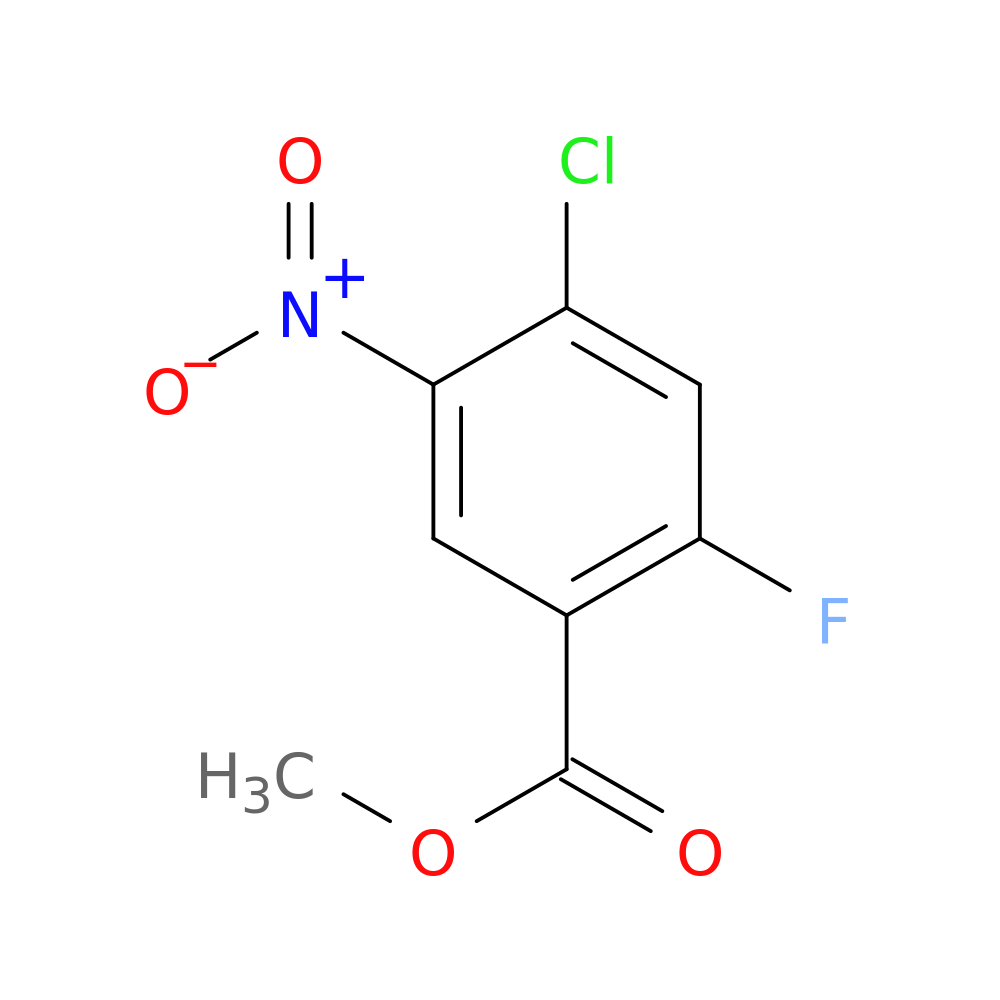 4-Chloro-2-fluoro-5-nitro-benzoic acid methyl ester