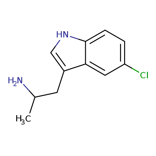 [2-(5-chloro-1H-indol-3-yl)-1-methylethyl]amine hydrochloride