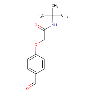 N-(TERT-BUTYL)-2-(4-FORMYLPHENOXY)ACETAMIDE