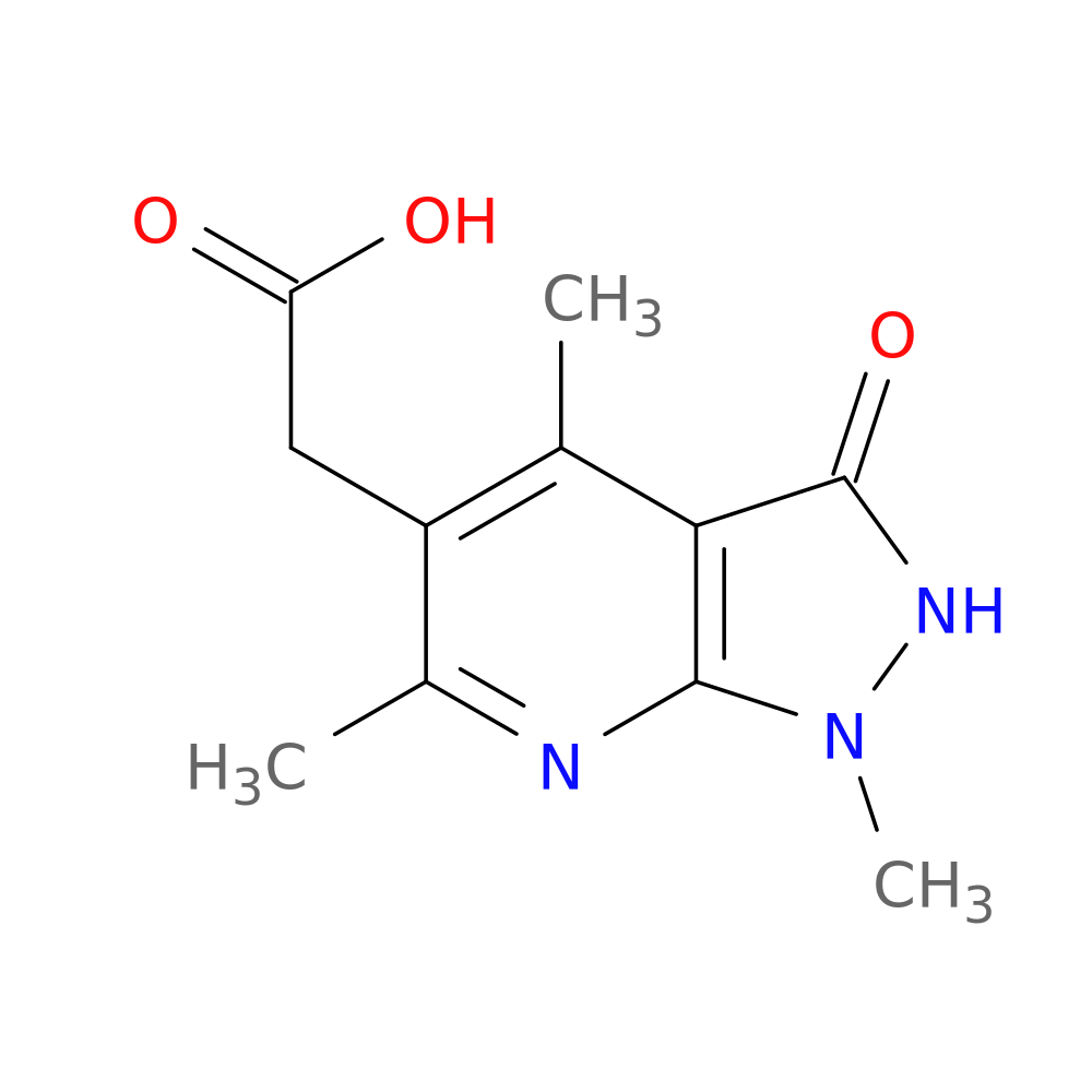 2-{1,4,6-trimethyl-3-oxo-1H,2H,3H-pyrazolo[3,4-b]pyridin-5-yl}acetic acid