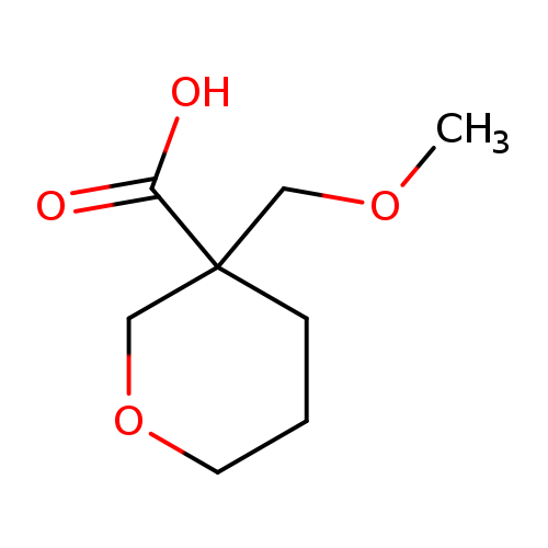 3-(methoxymethyl)oxane-3-carboxylic acid