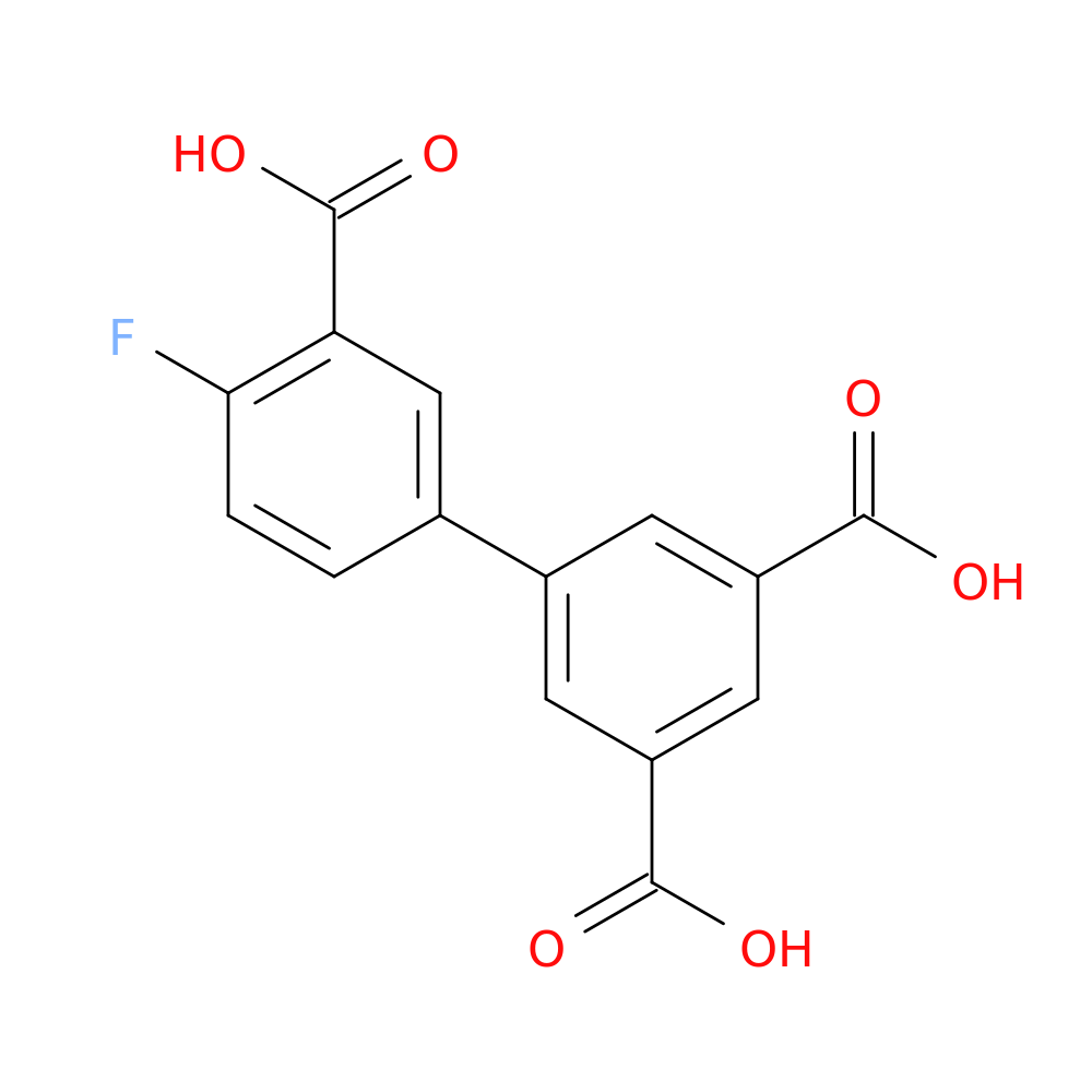 5-(3,5-Dicarboxyphenyl)-2-fluorobenzoic acid