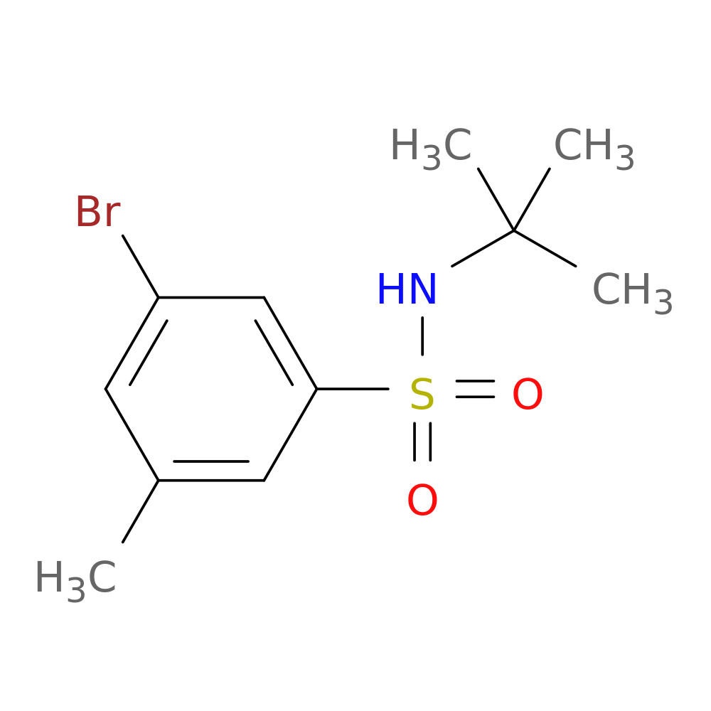 t-Butyl 3-Bromo-5-methylbenzenesulfonamide