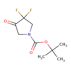 1-Pyrrolidinecarboxylic acid, 3,3-difluoro-4-oxo-, 1,1-dimethylethyl ester