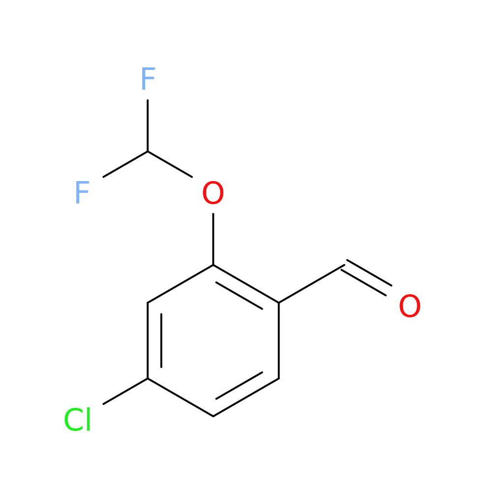 4-Chloro-2-(difluoromethoxy)benzaldehyde