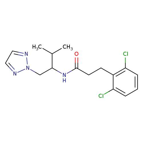 3-(2,6-dichlorophenyl)-N-[3-methyl-1-(2H-1,2,3-triazol-2-yl)butan-2-yl]propanamide