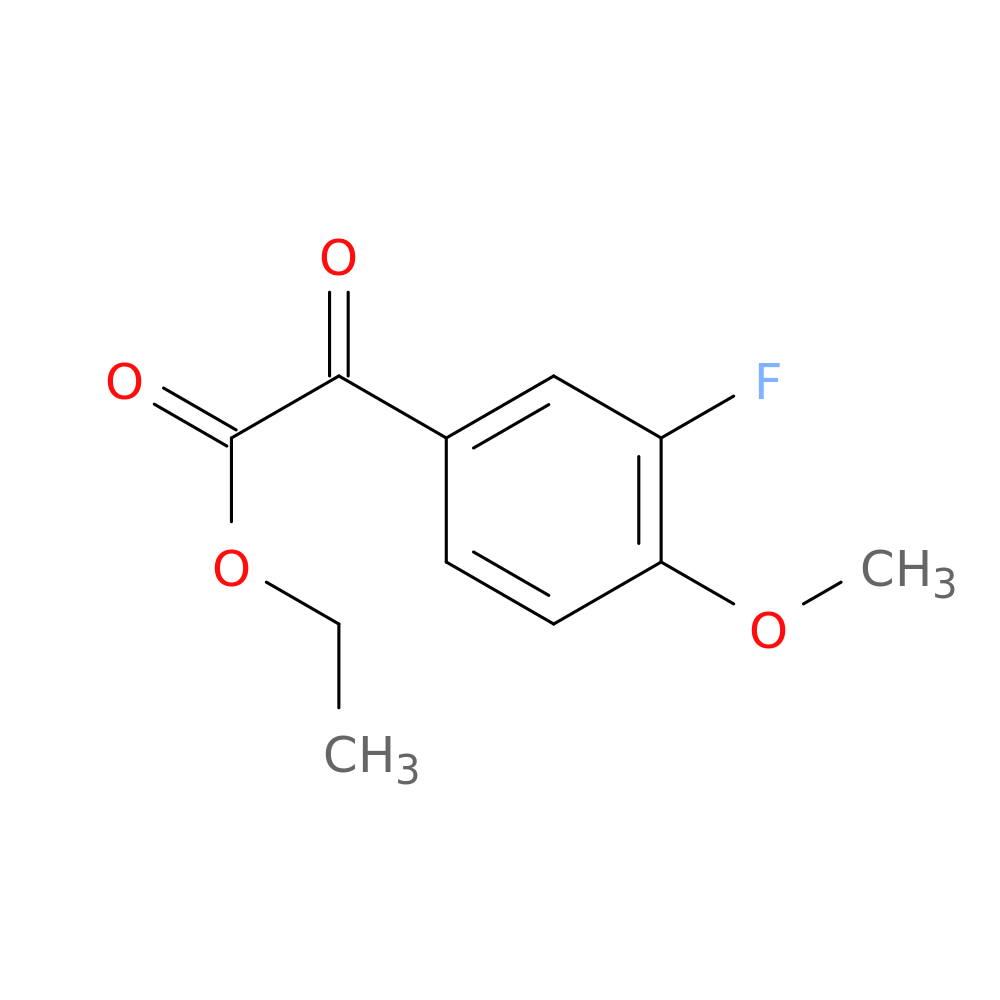 ethyl 2-(3-fluoro-4-methoxyphenyl)-2-oxoacetate
