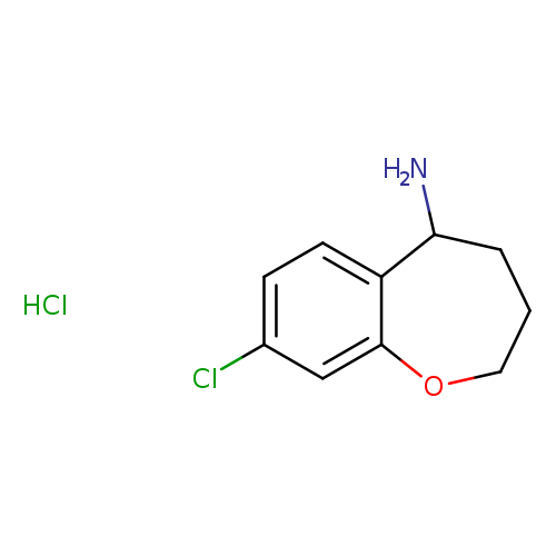 8-chloro-2,3,4,5-tetrahydro-1-benzoxepin-5-amine hydrochloride