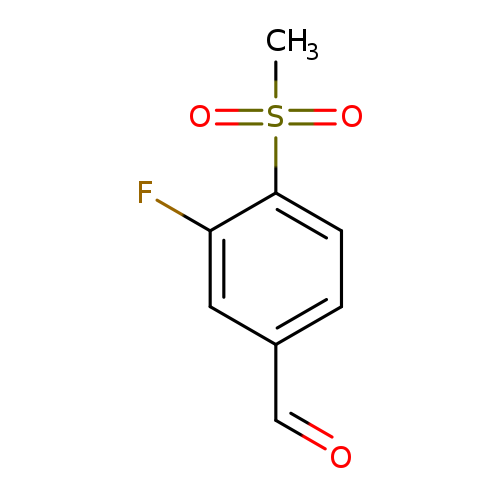 3-FLUORO-4-(METHYLSULFONYL)-BENZALDEHYDE