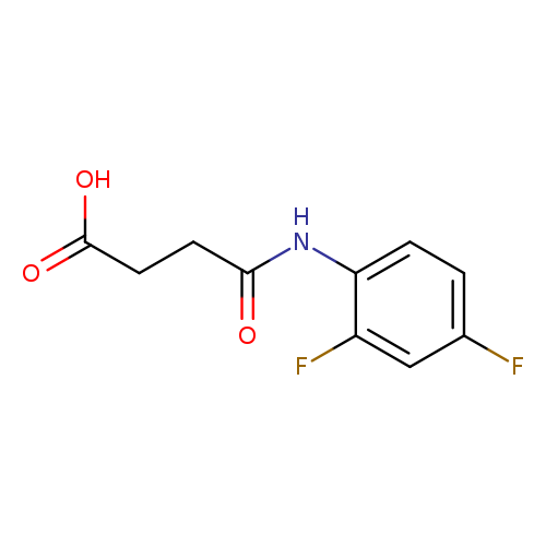 3-[(2,4-difluorophenyl)carbamoyl]propanoic acid