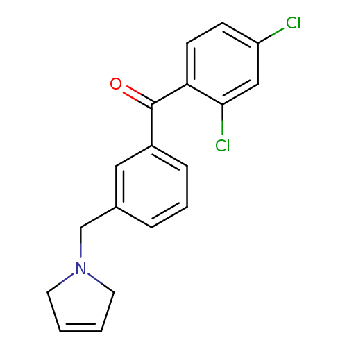 (2,4-Dichlorophenyl)(3-((2,5-dihydro-1H-pyrrol-1-yl)methyl)phenyl)methanone