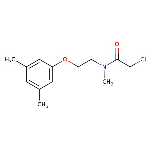 2-chloro-N-[2-(3,5-dimethylphenoxy)ethyl]-N-methylacetamide