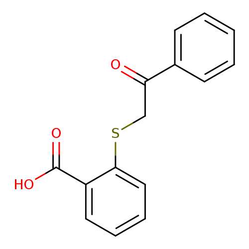 2-[(2-Oxo-2-phenylethyl)thio]benzoic acid