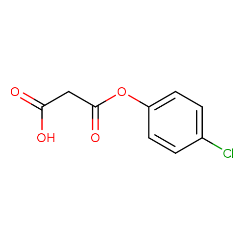 3-(4-chlorophenoxy)-3-oxopropanoic acid