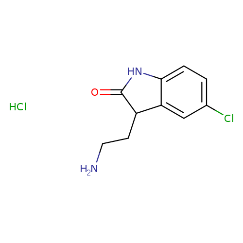3-(2-Aminoethyl)-5-chloroindolin-2-one, HCl